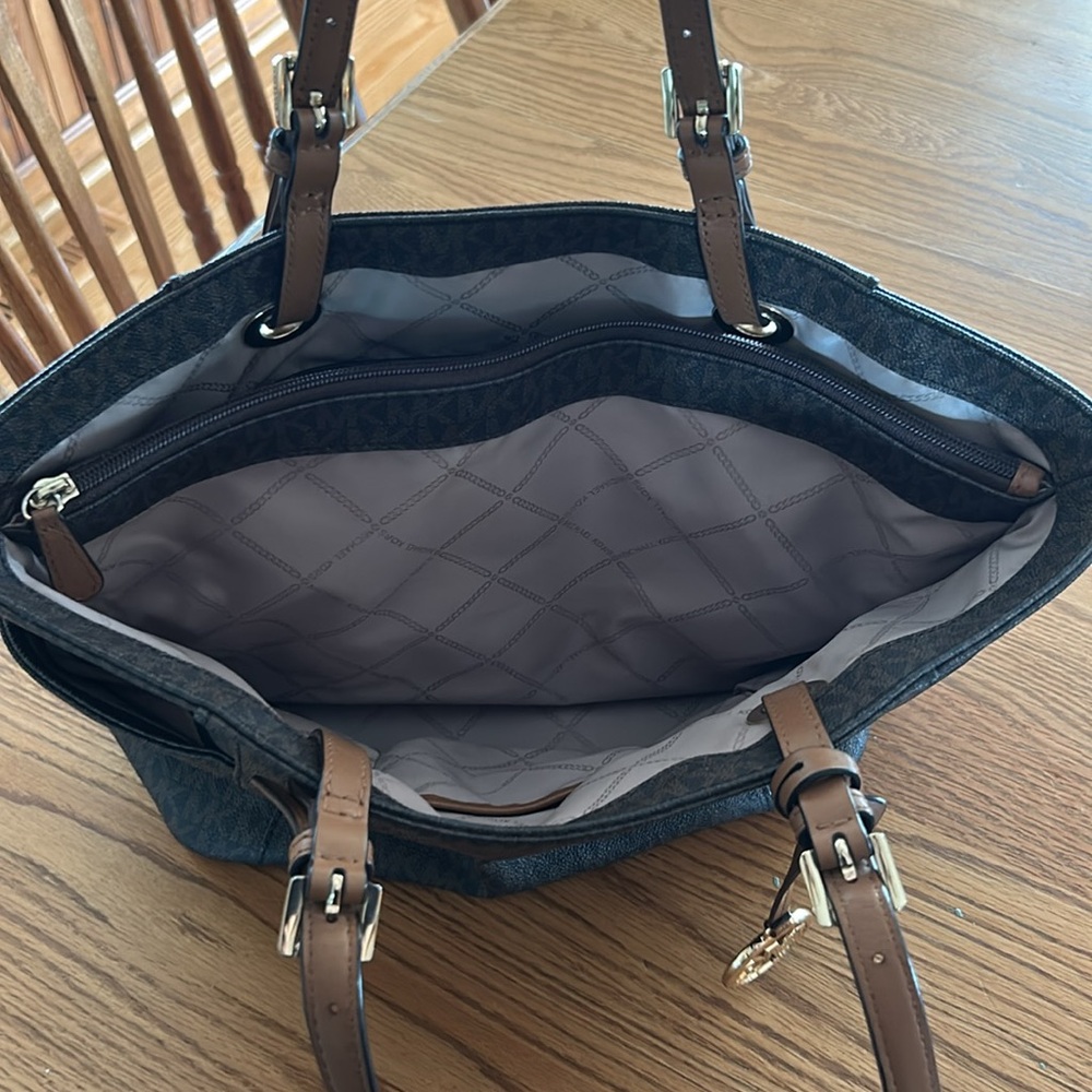 Michael Kors Brown Tote Purse - Picture 4 of 13